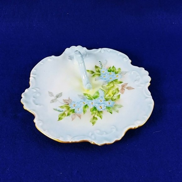 Trinket Candy Dish Artisan Signed Hand Painted 1963 - Picture 2 of 9